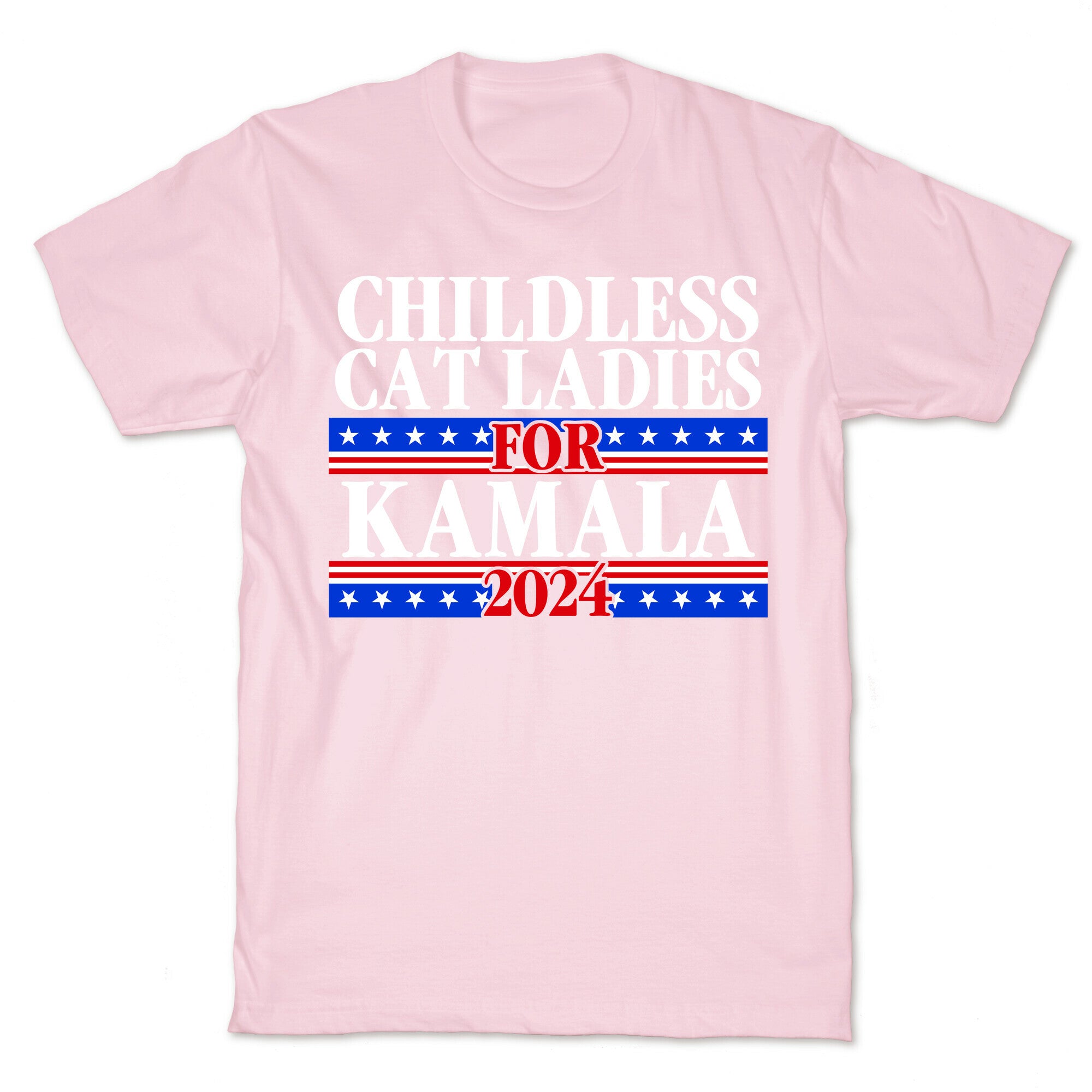 Patriotic Childless Cat Ladies for Kamala T-Shirt